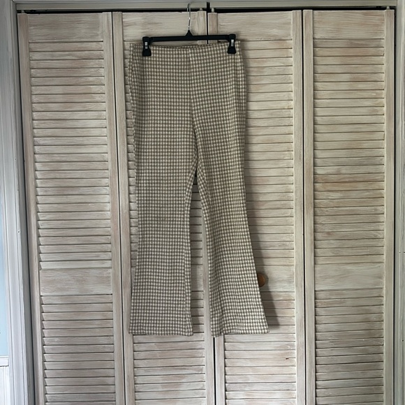 BaeVely on the horizon gingham flare pants - Picture 1 of 2